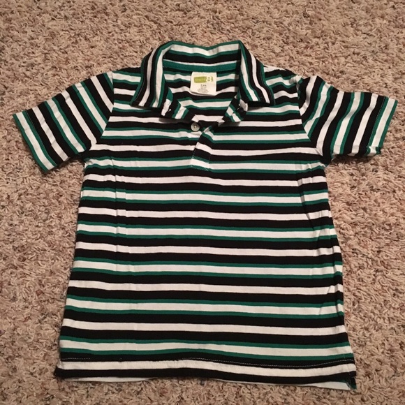 Crazy 8 Other - Crazy 8 Boys Size 3 Yrs Striped Polo Style Shirt